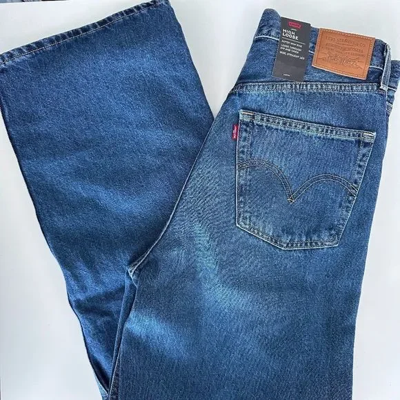 NWT Levi's high waist wide leg jeans - Picture 8 of 9